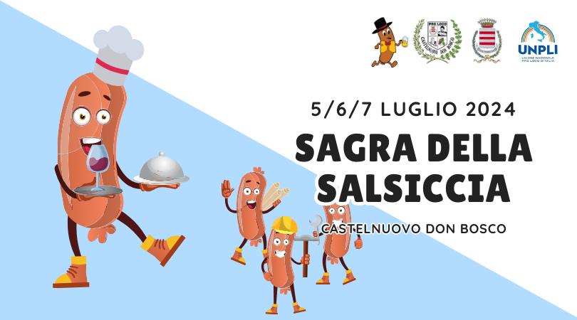 Castelnuovo Don Bosco | “Sagra della Salsiccia” (edizione 2024)