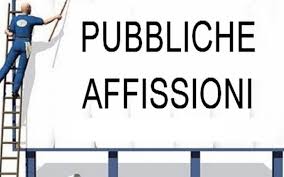 Pubbliche affissioni - Comunicato