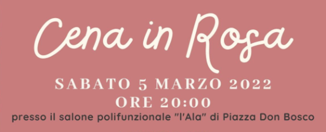 Castelnuovo Don Bosco | Cena in Rosa