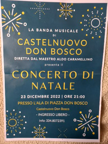 Castelnuovo Don Bosco | Concerto di Natale (edizione 2022)