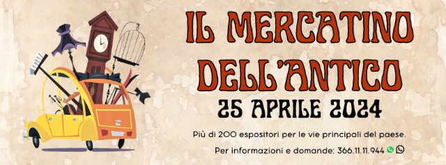 Castelnuovo Don Bosco | “Il Mercatino dell'Antico” (edizione 2024)